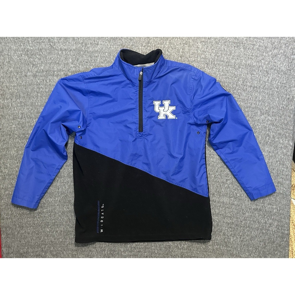 Franchise Club UK KY Wildcats Jacket Windbreaker Coat Blue Black Size Medium Men